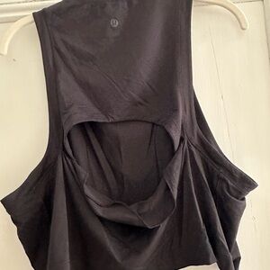 Lululemon black tank top